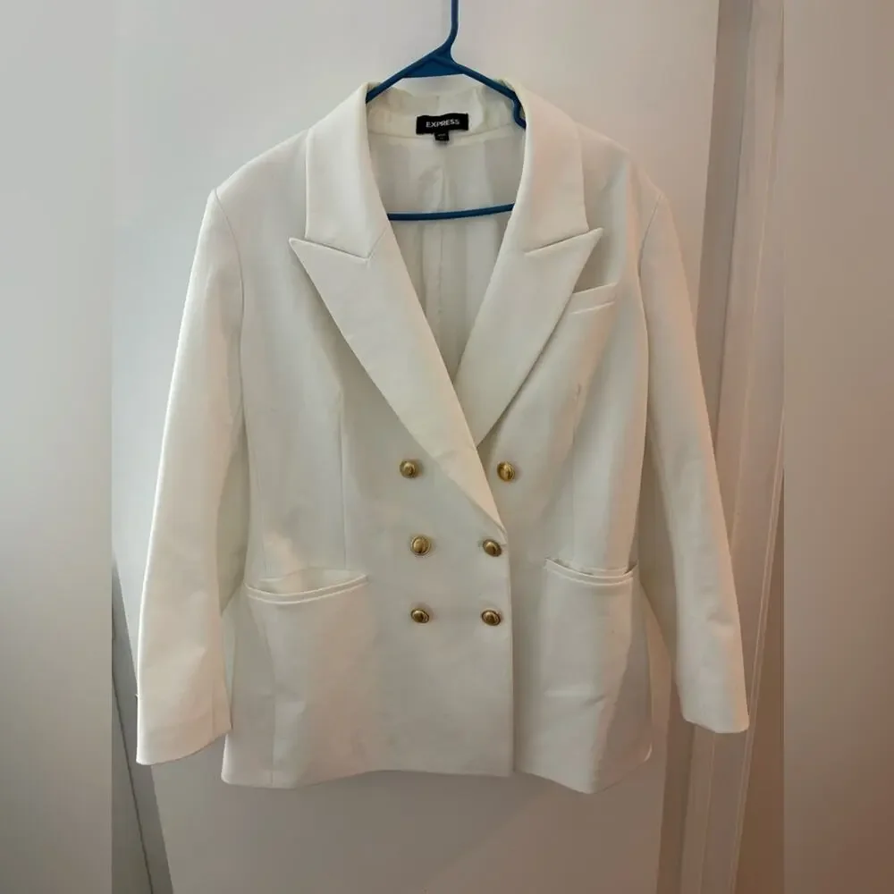 Express blazer with gold buttons - Picture 2 of 12